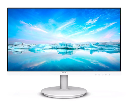 Monitor LED 24" (23,5"-26,4") PHILIPS 23.8'' 241V8AW/00 Biały